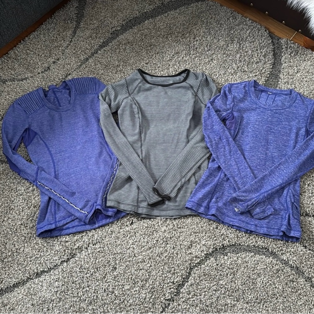 *3for$100 bundle!* Lululemon Long Sleeve Bundle